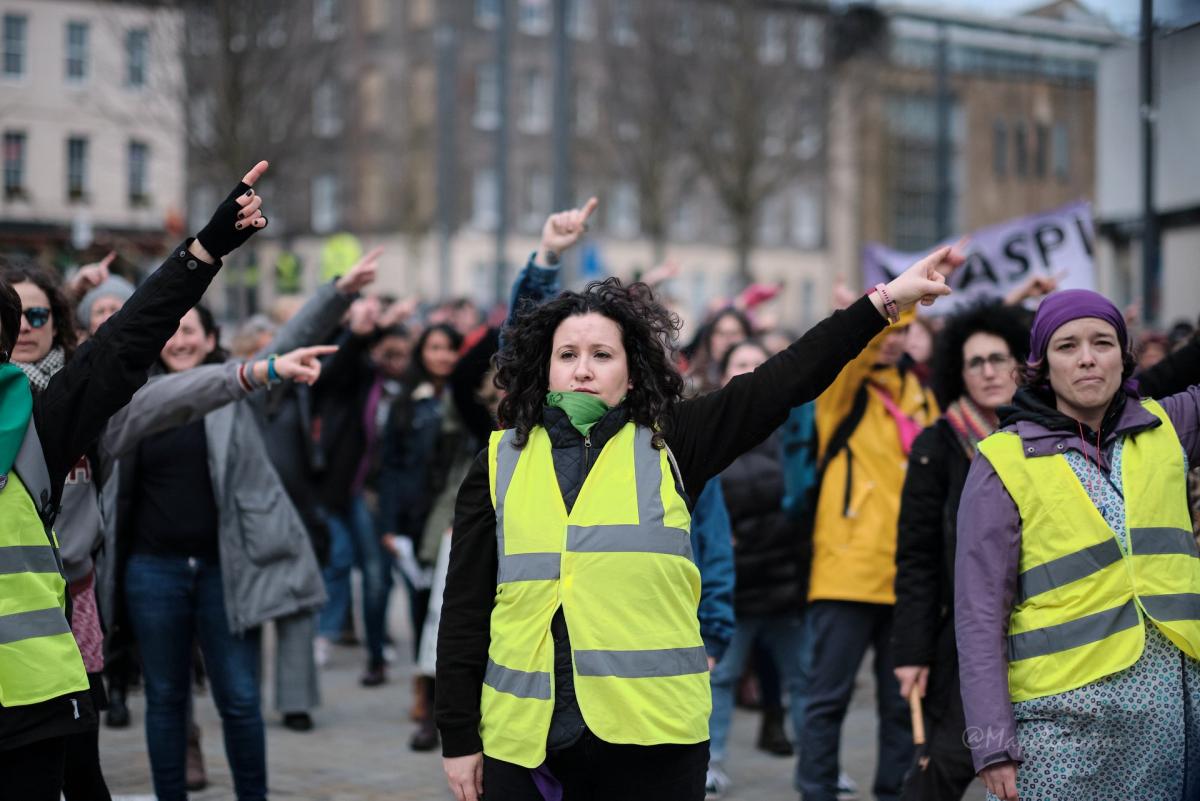 International Women's Day March in Edinburgh, 2020