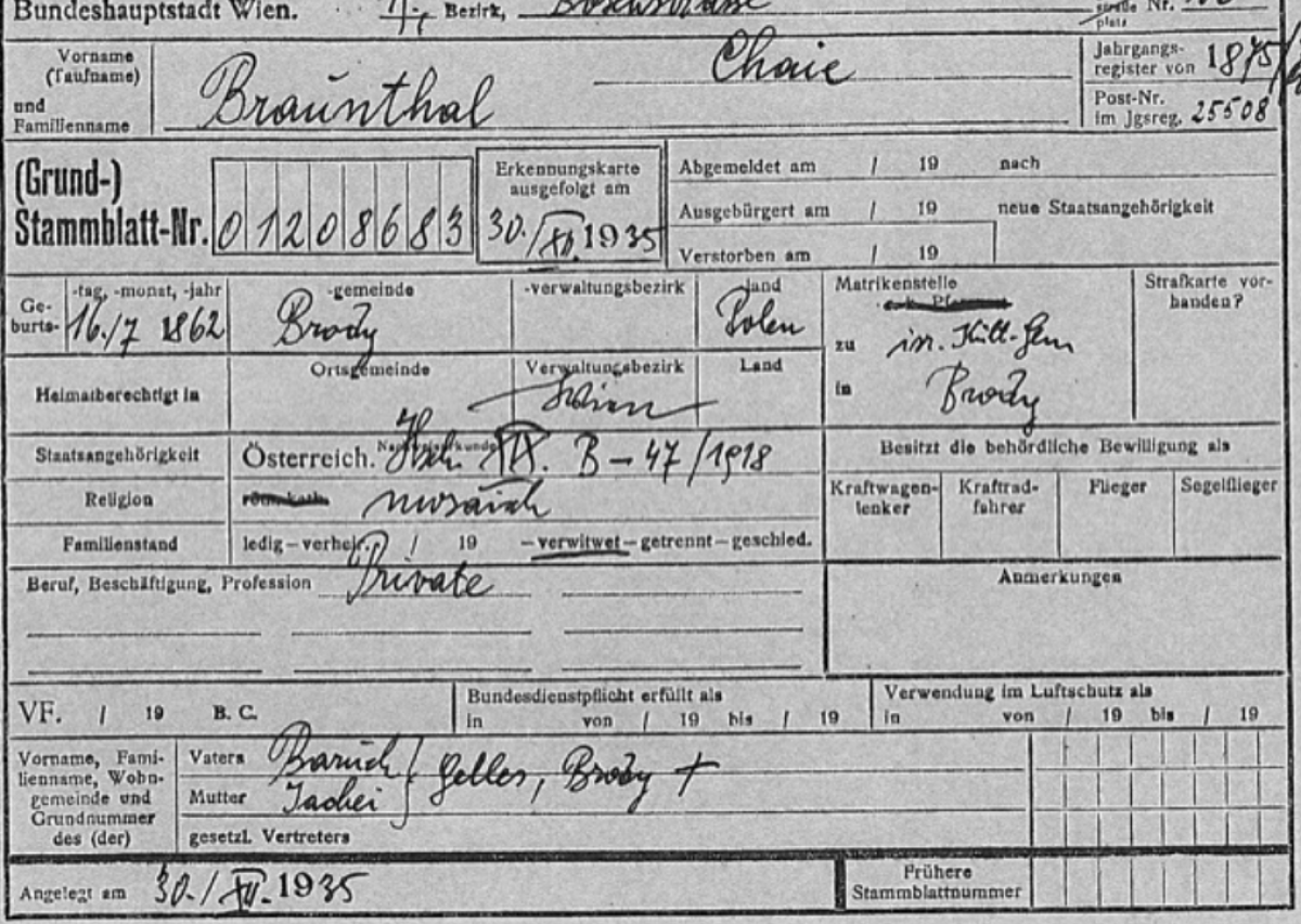 Lucas's Story Historical ID
