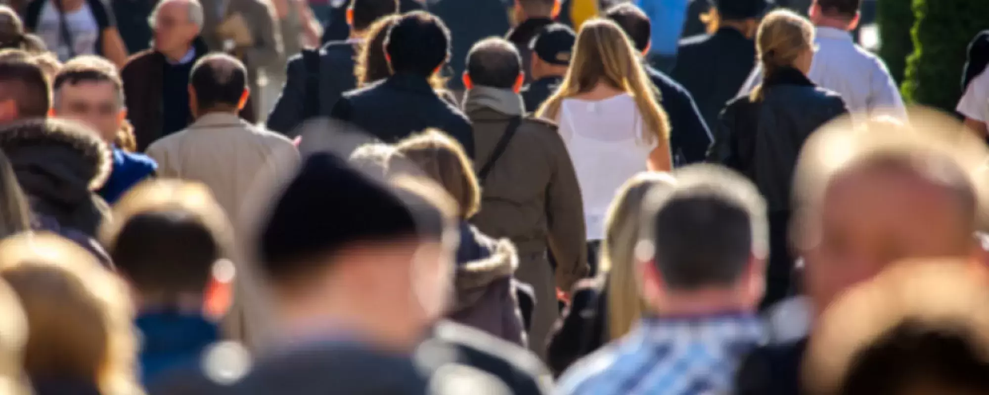 Group of people walking on the street