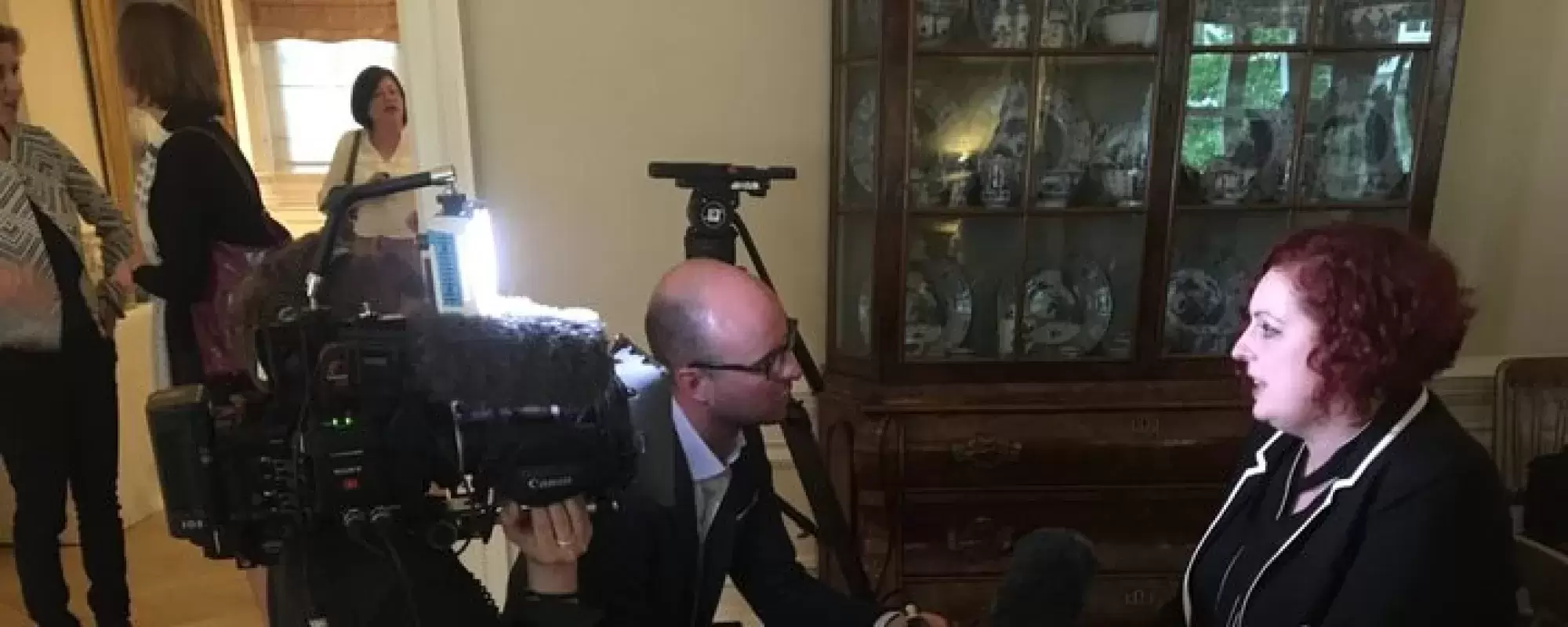 Nicole - interview for Dutch TV